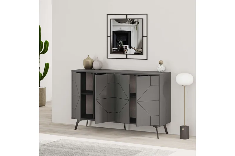 Dune Konsollbord 123 cm - Antracit - Möbler - Bord & matgrupp - Avlastningsbord & sidobord - Konsolbord & hallbord
