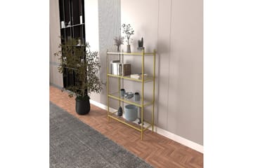 Edilberta Bokhylla 80 cm - Guld - Förvaring - Hylla - Bokhylla