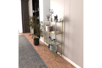 Edilberta Bokhylla 80 cm - Guld - Förvaring - Hylla - Bokhylla