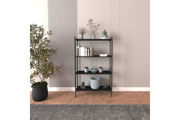 Edilberta Bokhylla 80 cm - Svart - Förvaring - Hylla - Bokhylla