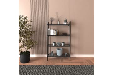 Edilberta Bokhylla 80 cm - Svart - Förvaring - Hylla - Bokhylla