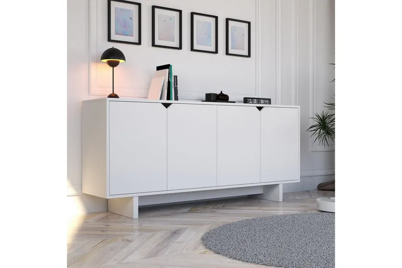 Edrion Konsollbord 180 cm, Vit