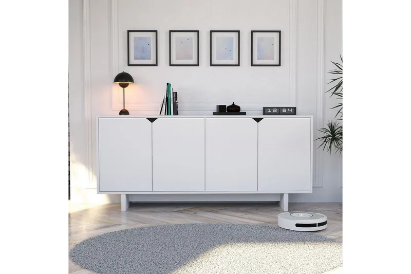 Edrion Konsollbord 180 cm - Vit - Möbler - Bord & matgrupp - Avlastningsbord & sidobord - Konsolbord & hallbord