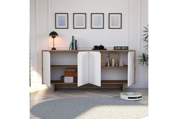 Edrion Konsollbord 180 cm - Vit/Natur - Möbler - Bord & matgrupp - Avlastningsbord & sidobord - Konsolbord & hallbord