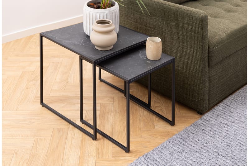 Elgrau Satsbord - Svart - Möbler - Bord & matgrupp - Avlastningsbord & sidobord - Satsbord