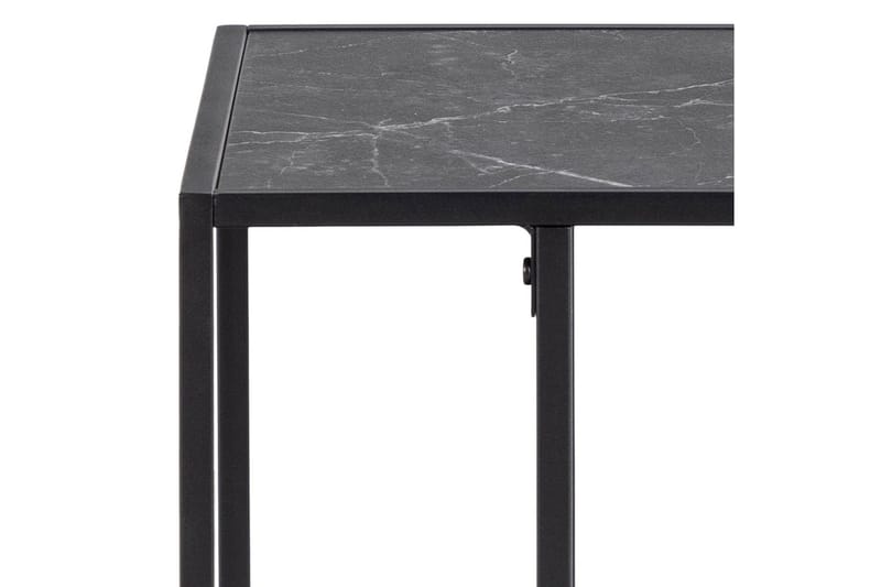 Elgrau Sidobord 43x43 cm - Svart - Möbler - Bord & matgrupp - Avlastningsbord & sidobord - Brickbord & småbord