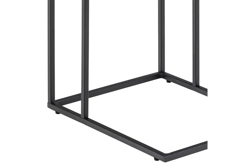 Elgrau Sidobord 43x43 cm - Svart - Möbler - Bord & matgrupp - Avlastningsbord & sidobord - Lampbord & sidobord