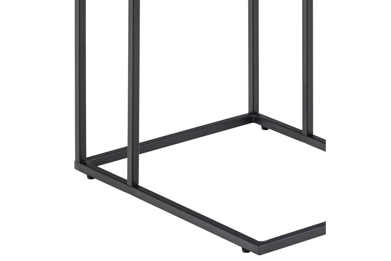 Elgrau Sidobord 43x43 cm - Svart - Möbler - Bord & matgrupp - Avlastningsbord & sidobord - Brickbord & småbord