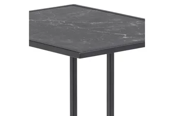 Elgrau Sidobord 43x43 cm - Svart - Möbler - Bord & matgrupp - Avlastningsbord & sidobord - Brickbord & småbord