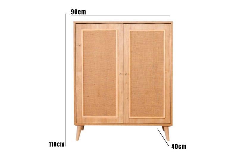 Elili Sidobord 40 cm - Ek - Möbler - Bord & matgrupp - Avlastningsbord & sidobord - Lampbord & sidobord