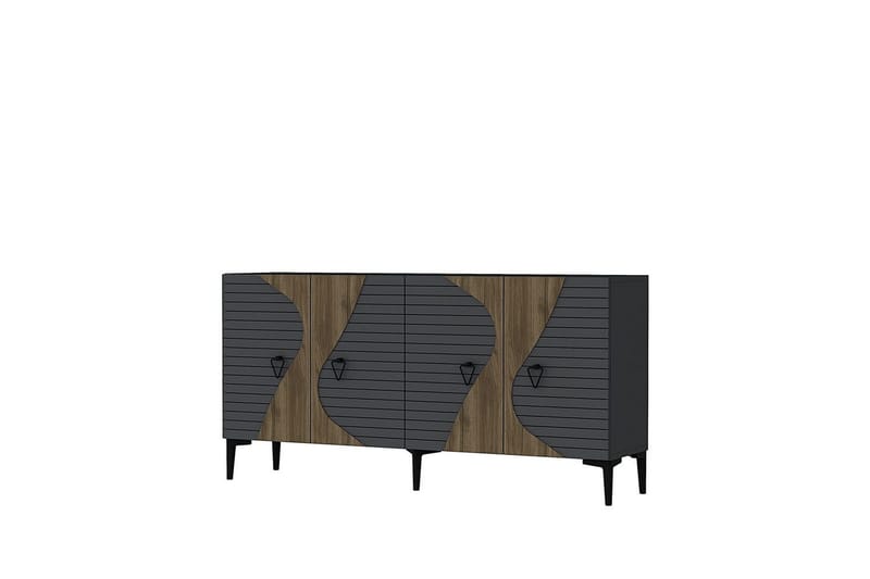 Elsta Konsollbord 150 cm - Brun/Grafitgr�å - Möbler - Bord & matgrupp - Avlastningsbord & sidobord - Konsolbord & hallbord