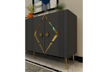 Elvon Konsollbord 150 cm - Antracit/Guld - Möbler - Bord & matgrupp - Avlastningsbord & sidobord - Konsolbord & hallbord