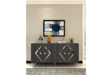 Elvon Konsollbord 150 cm - Antracit/Silver - Möbler - Bord & matgrupp - Avlastningsbord & sidobord - Konsolbord & hallbord