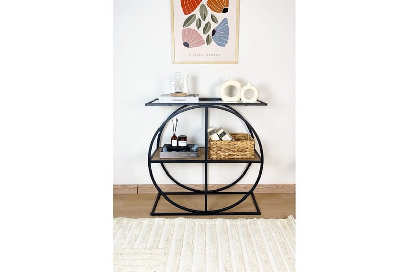 Ennuvolat Konsollbord 80 cm - Natur/Transparent - Möbler - Bord & matgrupp - Avlastningsbord & sidobord - Konsolbord & hallbord