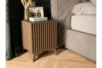 Entsian Sängbord 40 cm - Brun - Möbler - Bord & matgrupp - Avlastningsbord & sidobord - Sängbord & nattduksbord