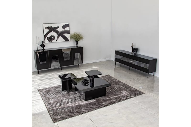 Eraclea Konsollbord 180 cm - Svart - Förvaring - Förvaringsmöbler - Sideboard & skänk