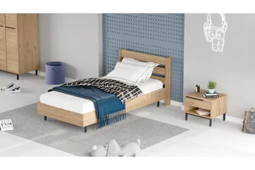 Erhan Sängbord 205,6 cm - Brun - Möbler - Bord & matgrupp - Avlastningsbord & sidobord - Sängbord & nattduksbord