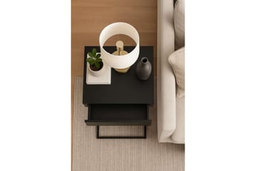 Erya Sidobord 42x120 cm - Svart - Möbler - Bord & matgrupp - Avlastningsbord & sidobord - Lampbord & sidobord