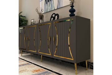 Falra Konsollbord 150 cm - Antracit/Guld - Möbler - Bord & matgrupp - Avlastningsbord & sidobord - Konsolbord & hallbord