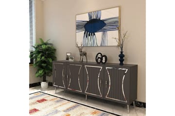 Falra Konsollbord 150 cm - Antracit/Silver - Möbler - Bord & matgrupp - Avlastningsbord & sidobord - Konsolbord & hallbord