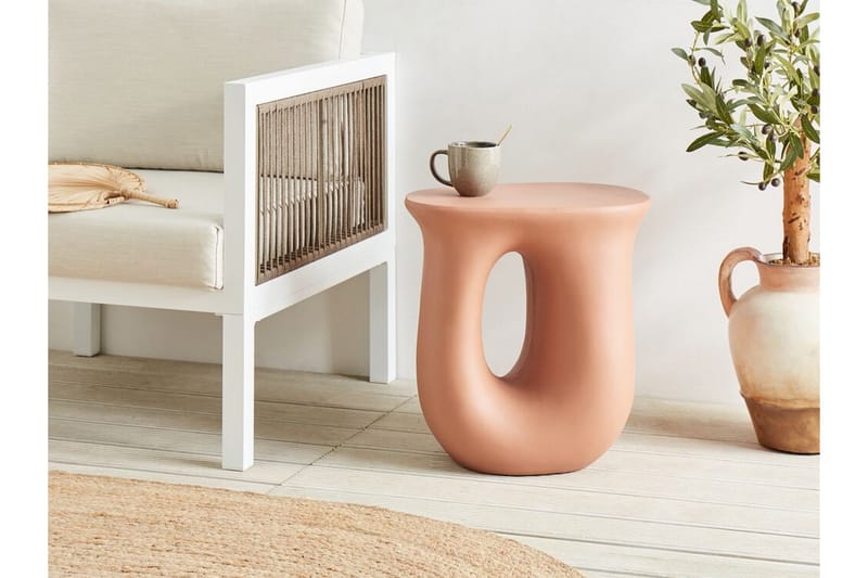 Farren Sidobord 28 cm - Orange - Möbler - Bord & matgrupp - Avlastningsbord & sidobord - Lampbord & sidobord