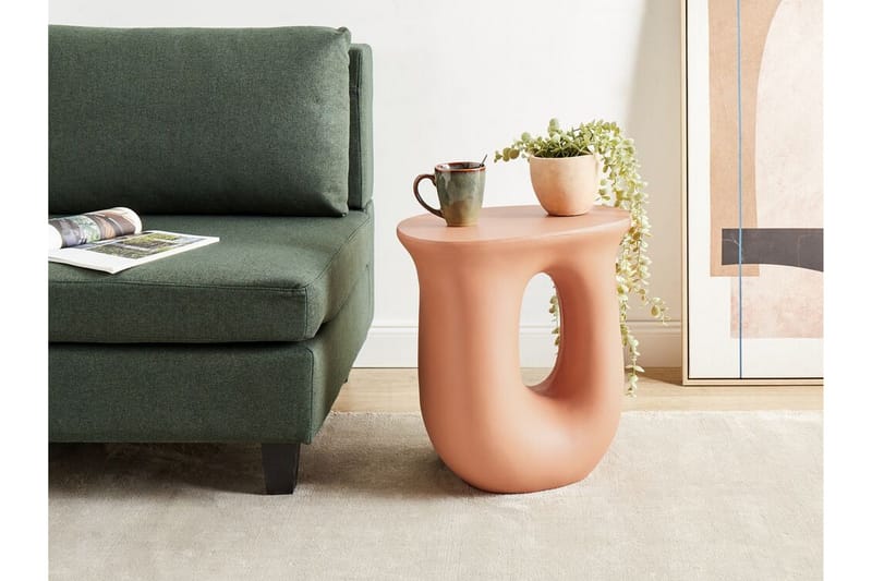 Farren Sidobord 28 cm - Orange - Möbler - Bord & matgrupp - Avlastningsbord & sidobord - Lampbord & sidobord