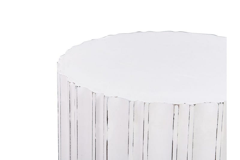 Farrimond Sidobord 45 cm - Vit - Möbler - Bord & matgrupp - Avlastningsbord & sidobord - Lampbord & sidobord