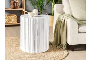 Farrimond Sidobord 45 cm - Vit - Möbler - Bord & matgrupp - Avlastningsbord & sidobord - Lampbord & sidobord