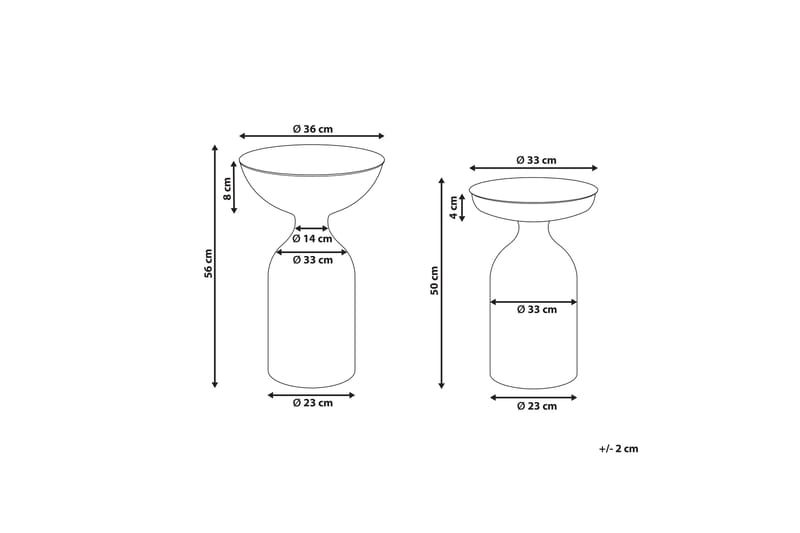 Farron Satsbord 36 cm - Grön - Möbler - Bord & matgrupp - Avlastningsbord & sidobord - Satsbord