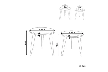 Fawn Satsbord 46 cm - Ljust trä - Möbler - Bord & matgrupp - Avlastningsbord & sidobord - Satsbord