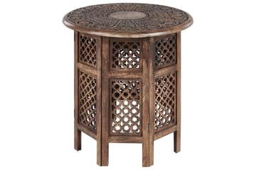 Fayola Sidobord 53 cm - Mörkt trä - Möbler - Bord & matgrupp - Avlastningsbord & sidobord - Brickbord & småbord