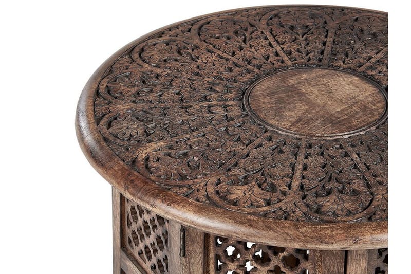 Fayola Sidobord 53 cm - Mörkt trä - Möbler - Bord & matgrupp - Avlastningsbord & sidobord - Brickbord & småbord