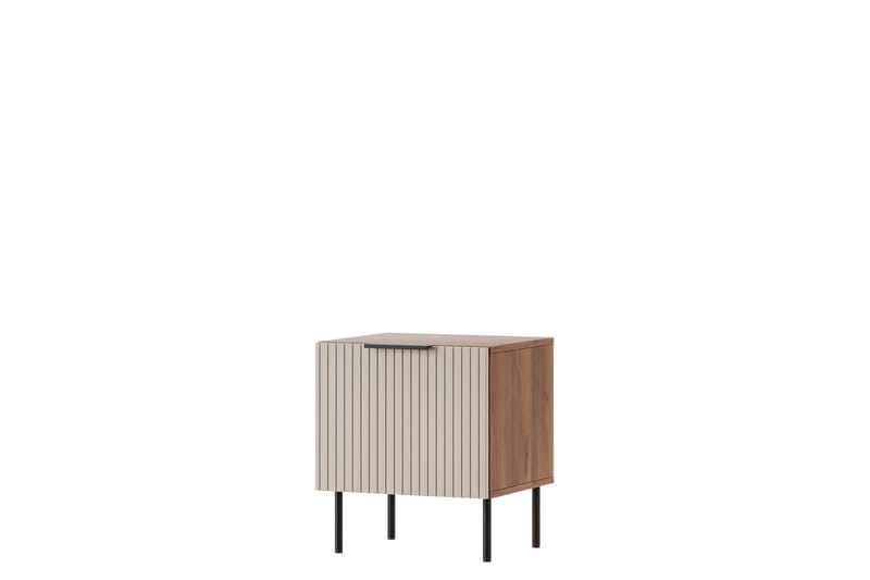 Fiesta Sängbord 44 cm - Brun/Beige - Möbler - Bord & matgrupp - Avlastningsbord & sidobord - Sängbord & nattduksbord