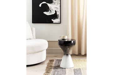 Filia Sidobord 30 cm - Svart/Vit - Möbler - Bord & matgrupp - Avlastningsbord & sidobord - Lampbord & sidobord