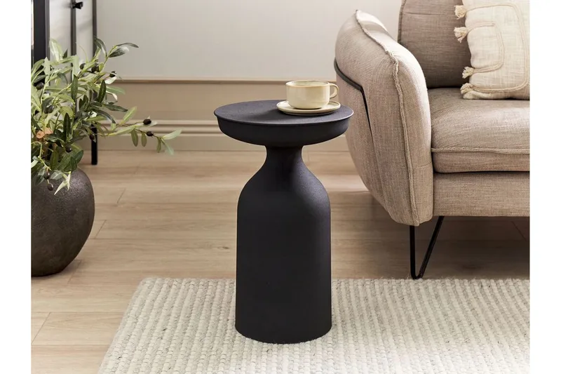 Filippo Sidobord 33 cm - Svart - Möbler - Bord & matgrupp - Avlastningsbord & sidobord - Lampbord & sidobord