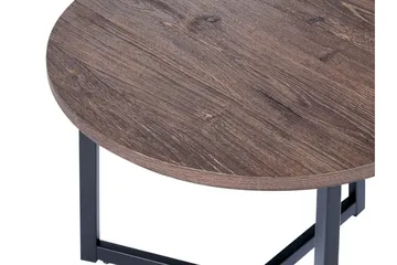 Filmore Sidobord 39 cm - Mörkt trä/Svart - Möbler - Bord & matgrupp - Avlastningsbord & sidobord - Brickbord & småbord