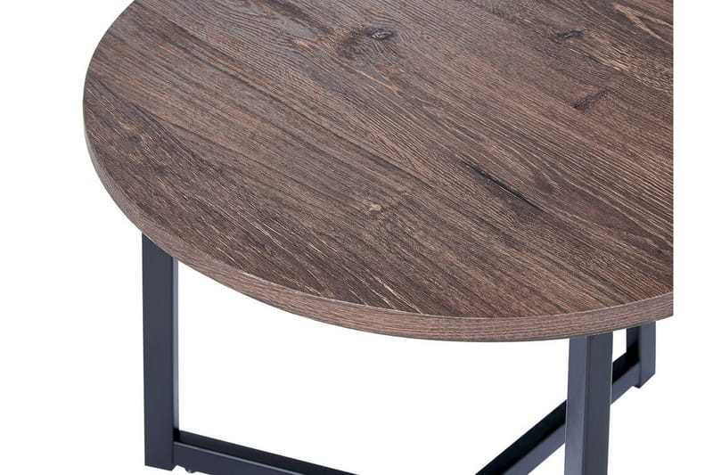 Filmore Sidobord 39 cm - Mörkt trä/Svart - Möbler - Bord & matgrupp - Avlastningsbord & sidobord - Brickbord & småbord