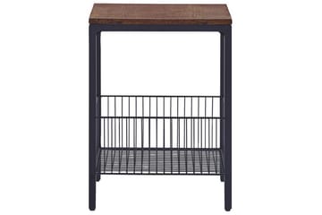 Fintan Sidobord 40 cm - Svart/Mörkt trä - Möbler - Bord & matgrupp - Avlastningsbord & sidobord - Lampbord & sidobord