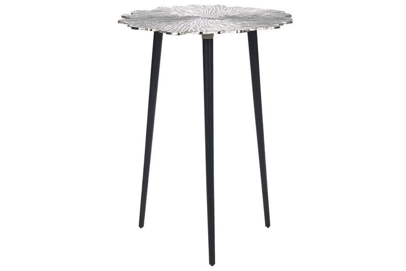 Firdaus Sidobord 36 cm, Silver/Svart