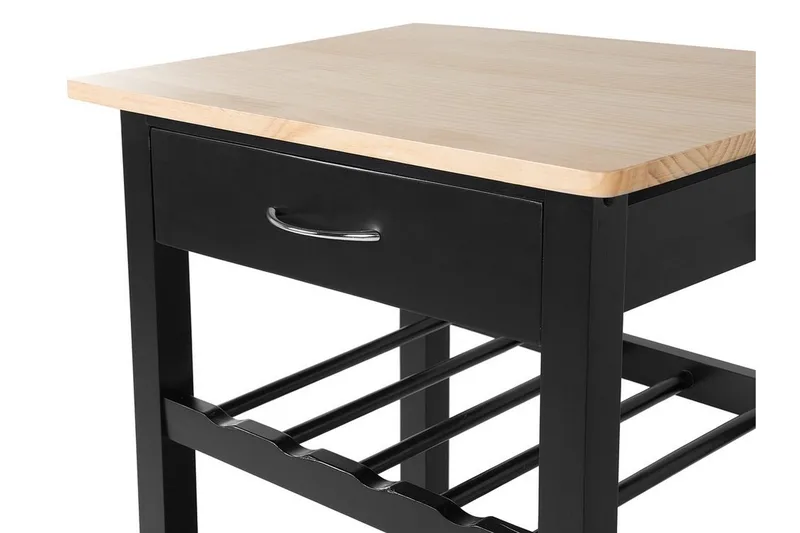 Foggia Serveringsbord 50 cm - Svart - Möbler - Bord & matgrupp - Avlastningsbord & sidobord