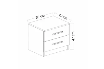 Fola Sängbord - Möbler - Bord & matgrupp - Avlastningsbord & sidobord - Sängbord & nattduksbord
