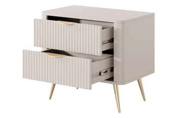 Forba Sängbord 64 cm - Svart - Möbler - Bord & matgrupp - Avlastningsbord & sidobord - Sängbord & nattduksbord