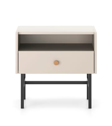 Francisca Sängbord 55 cm - Cashmere - Möbler - Bord & matgrupp - Avlastningsbord & sidobord - Sängbord & nattduksbord