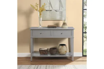 Franklin Konsollbord 104 cm Grå - Dorel Home - Möbler - Bord & matgrupp - Avlastningsbord & sidobord - Konsolbord & hallbord