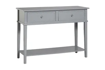 Franklin Konsollbord 104 cm Grå - Dorel Home - Möbler - Bord & matgrupp - Avlastningsbord & sidobord - Konsolbord & hallbord