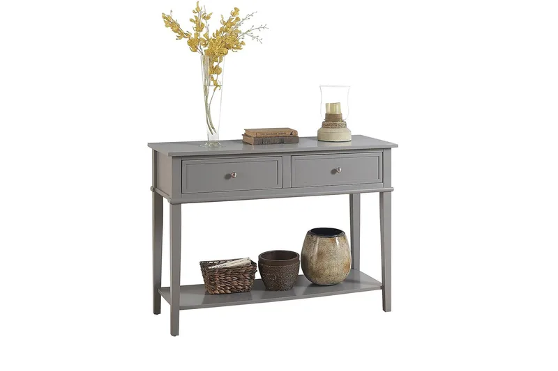 Franklin Konsollbord 104 cm Grå - Dorel Home - Möbler - Bord & matgrupp - Avlastningsbord & sidobord - Konsolbord & hallbord