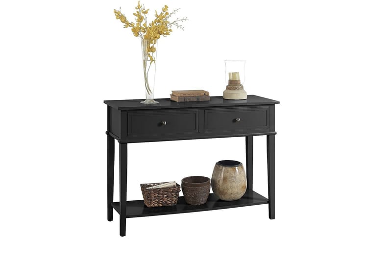 Franklin Konsollbord 104 cm Svart - Dorel Home - Möbler - Bord & matgrupp - Avlastningsbord & sidobord - Konsolbord & hallbord