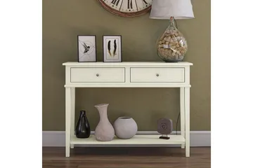 Franklin Konsollbord 104 cm Vit - Dorel Home - Möbler - Bord & matgrupp - Avlastningsbord & sidobord - Konsolbord & hallbord