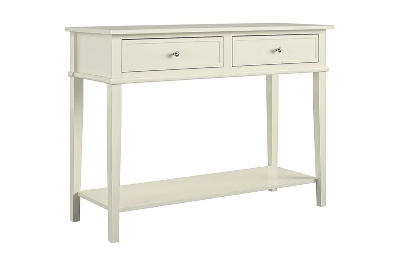 Franklin Konsollbord 104 cm Vit - Dorel Home - Möbler - Bord & matgrupp - Avlastningsbord & sidobord - Konsolbord & hallbord