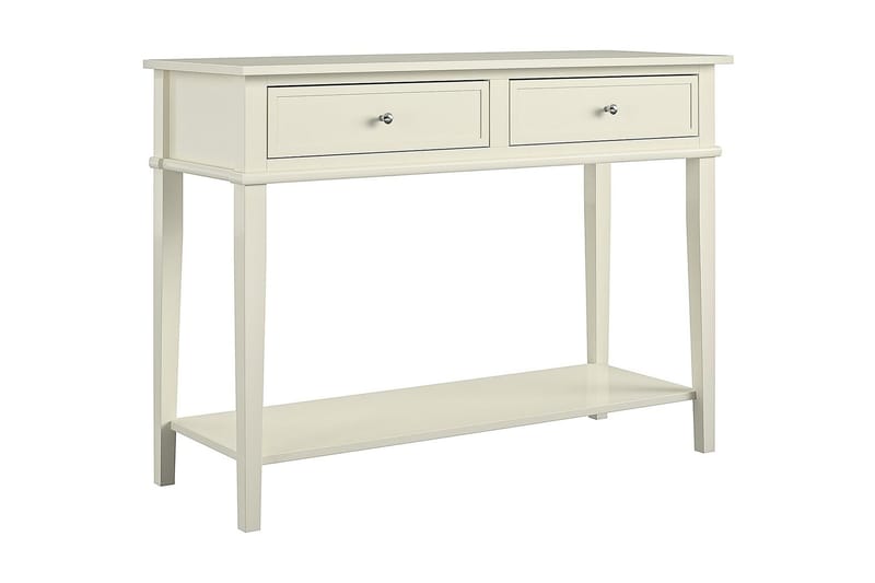 Franklin Konsollbord 104 cm Vit - Dorel Home - Möbler - Bord & matgrupp - Avlastningsbord & sidobord - Konsolbord & hallbord